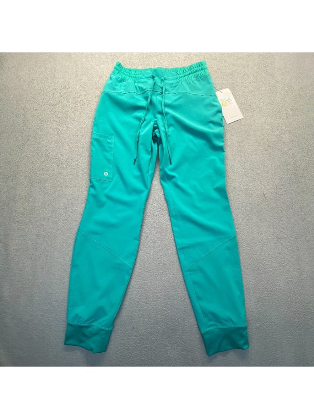 Barco One Women's Boost Pockets  Mid-Rise Jogger Scrub Pant Size XSP Green